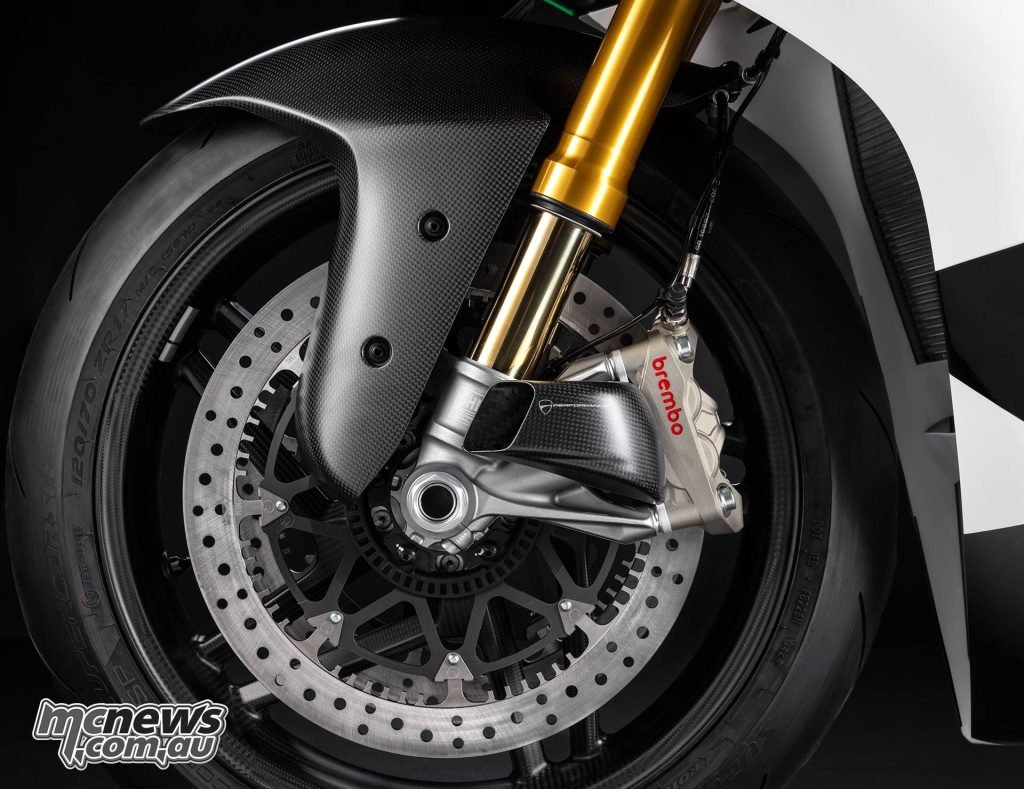 2025 Ducati Panigale V4 Tricolore brakes
