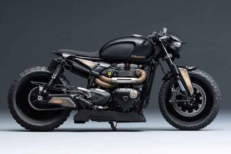 Custom Triumph Speed Twin 1200 by Shibuya Garage