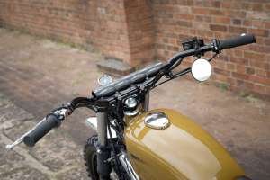Kawasaki 250TR scrambler by Heiwa MC