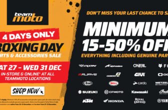 TeamMoto Turns Up the Volume: Boxing Day Parts and...