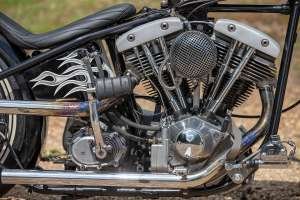 1976 Harley-Davidson FXE Super Glide hardtail chopper