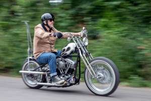 1976 Harley-Davidson FXE Super Glide hardtail chopper